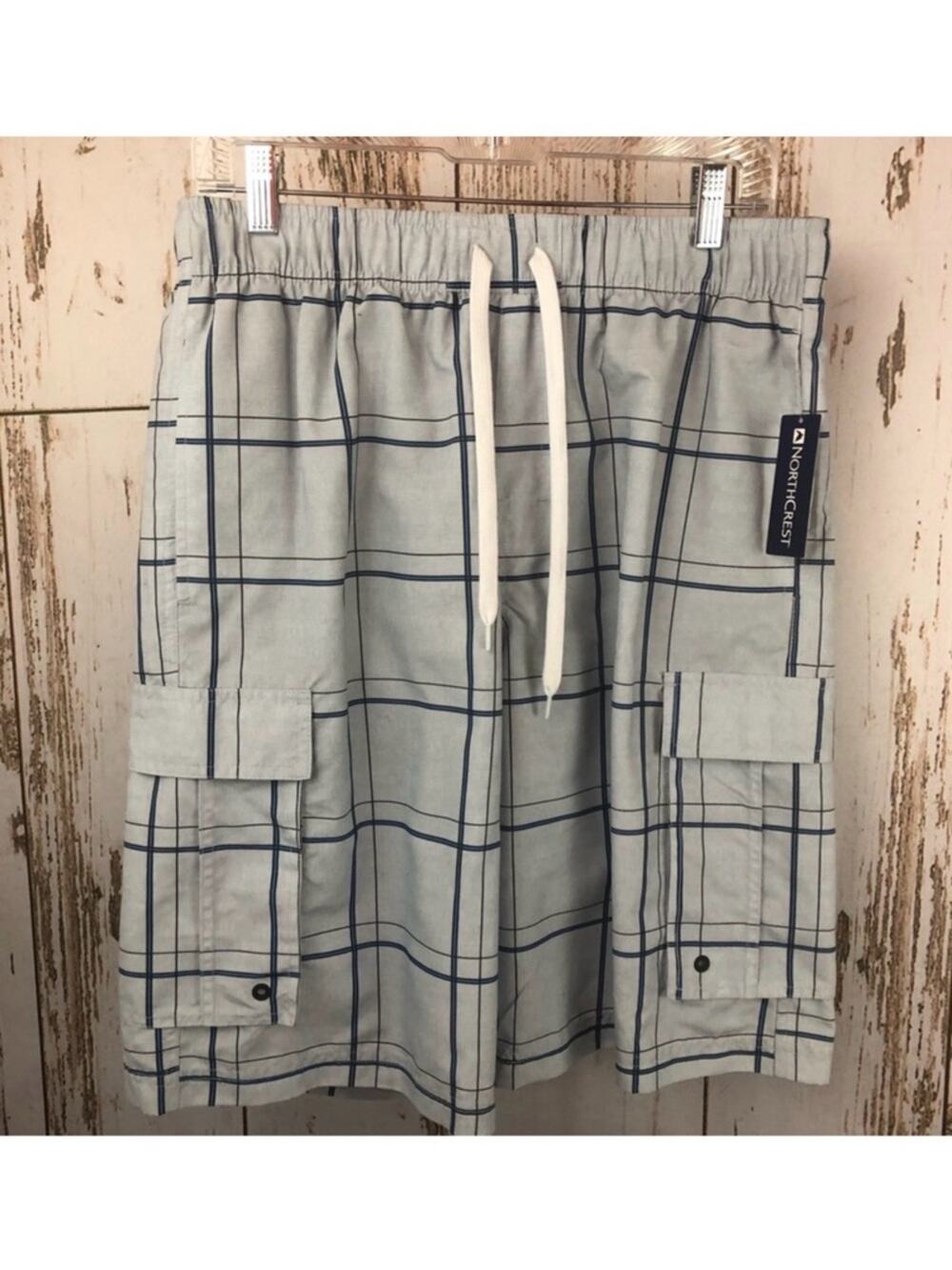 NWT Northcrest Swim Trunks, Size Medium.